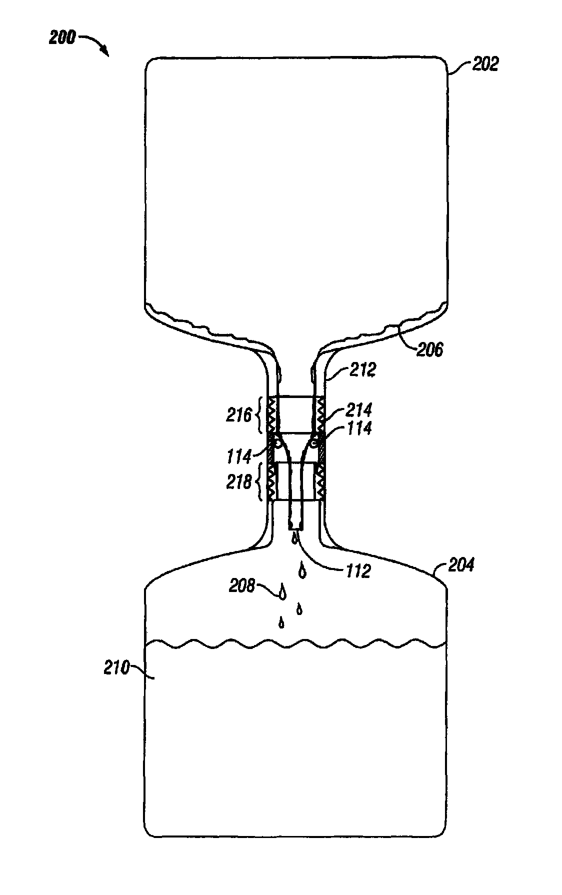 Filling adapter