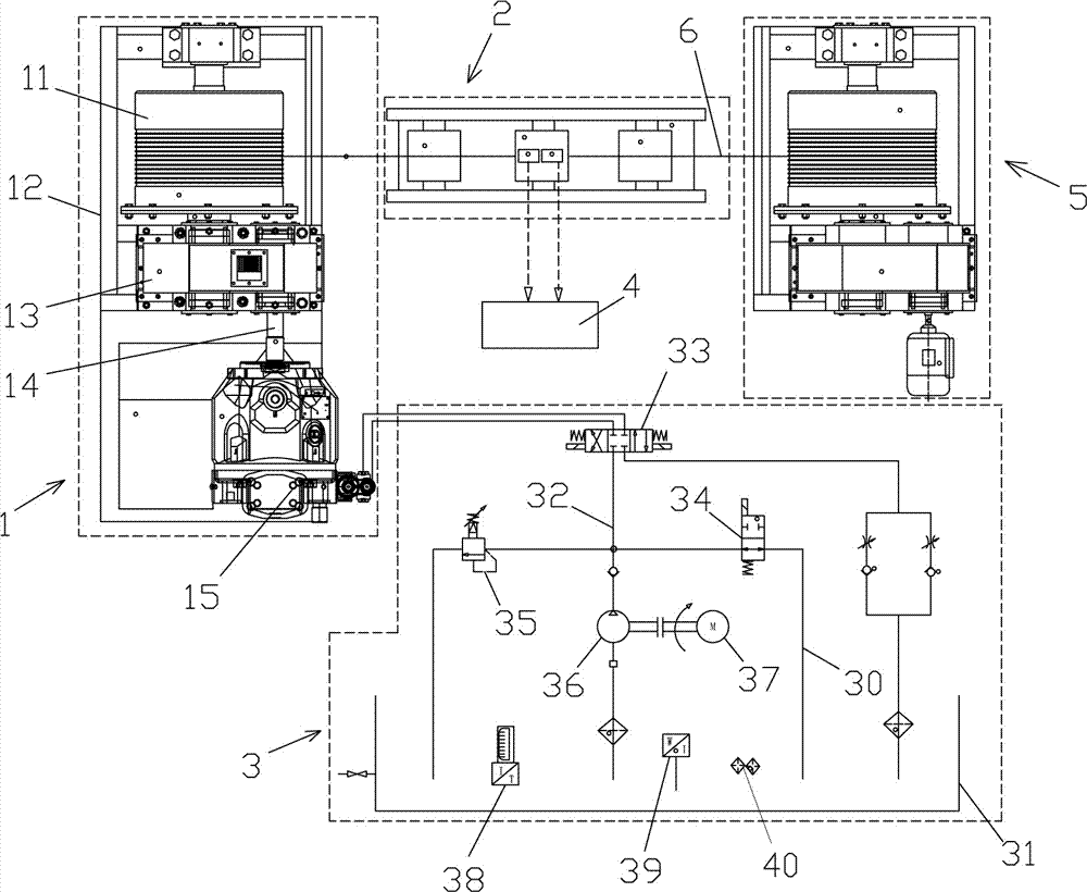 Winch load simulation experimental device and method for ocean ship