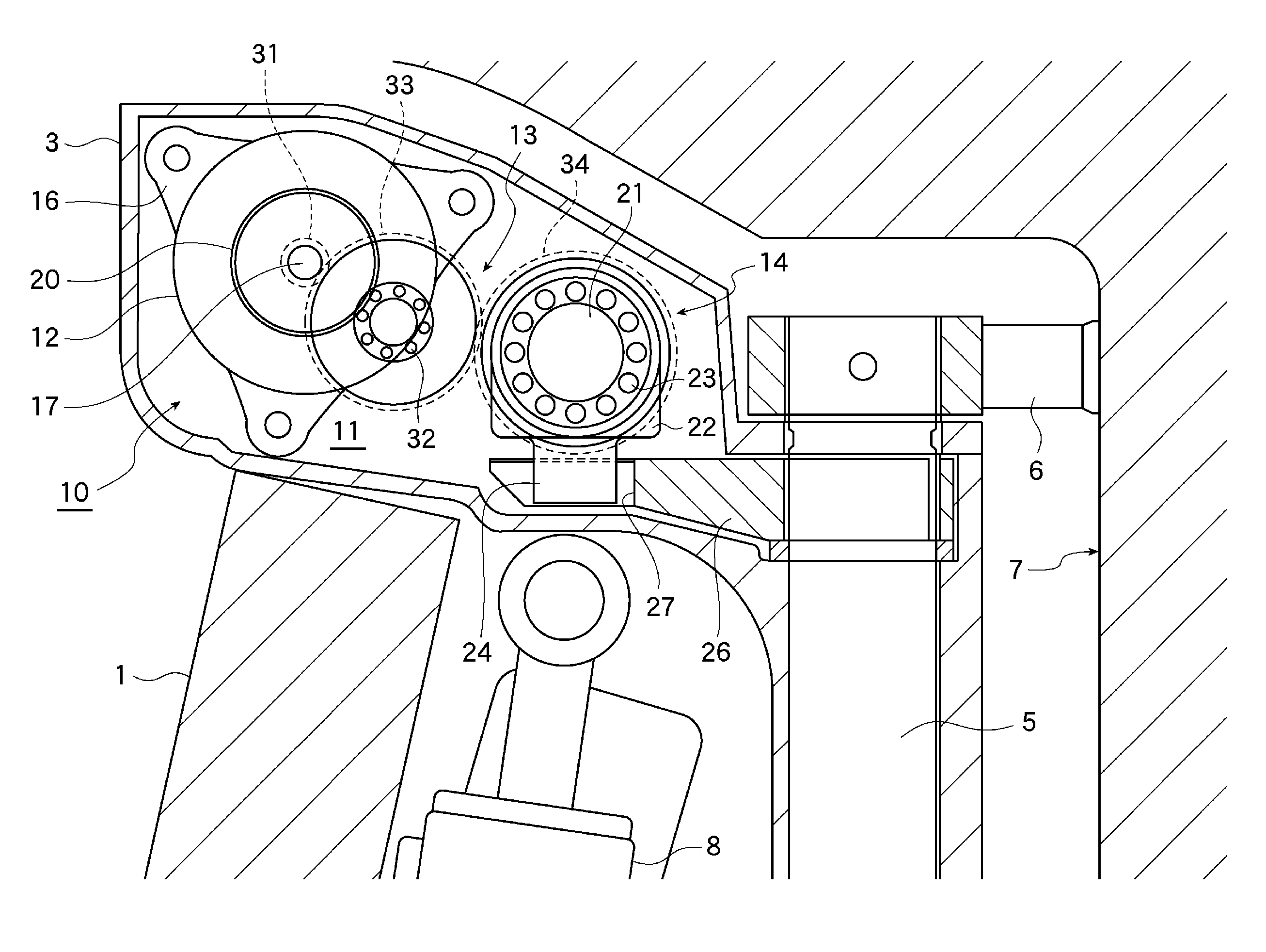 Electric steering device for watercraft and control method of electric steering device