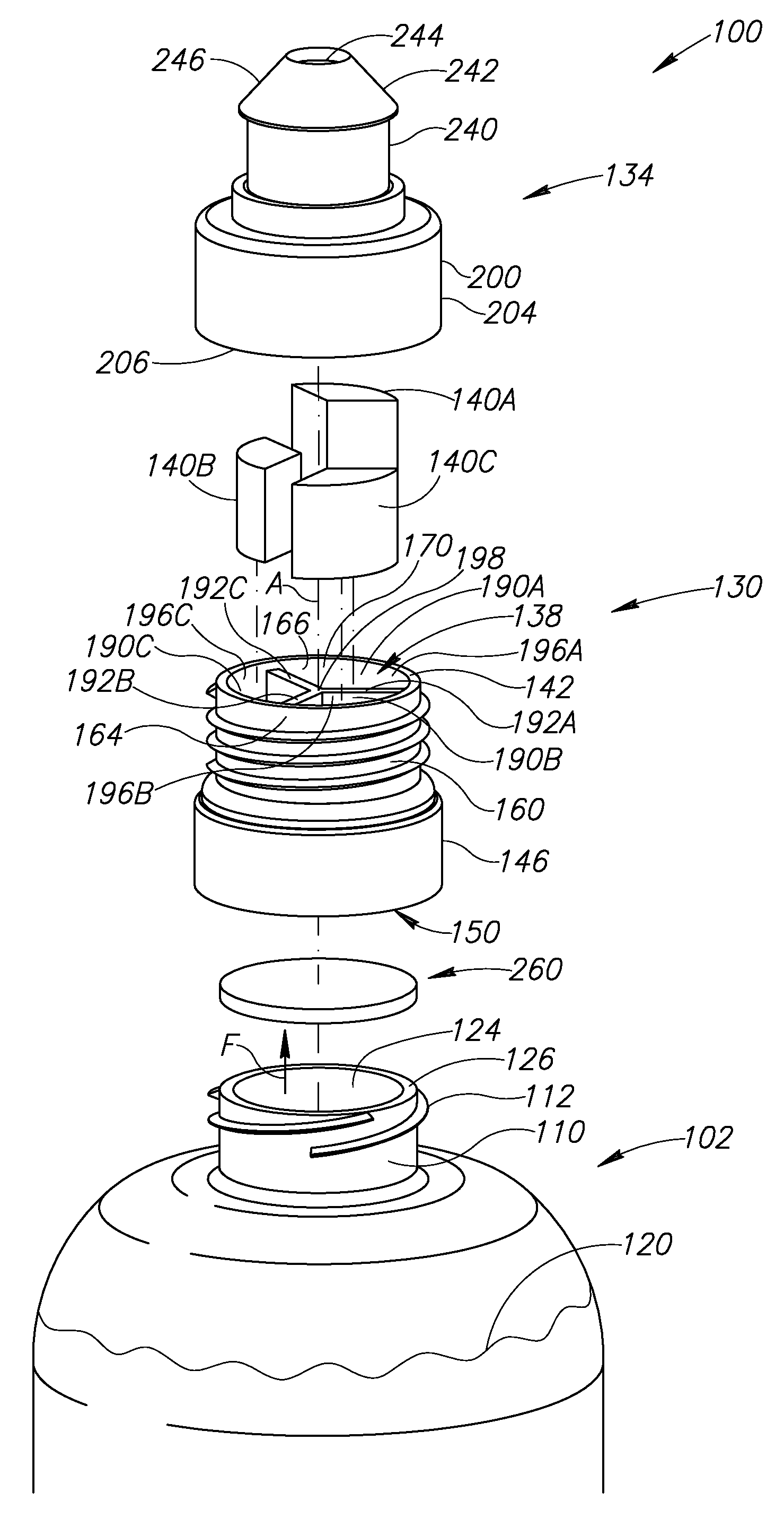 Water container cap for holding additives to water