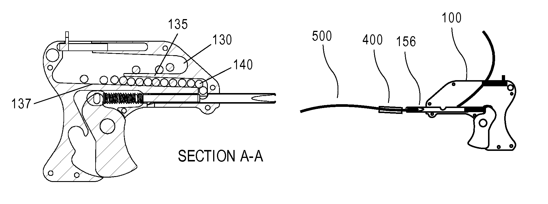 Shot applicator device