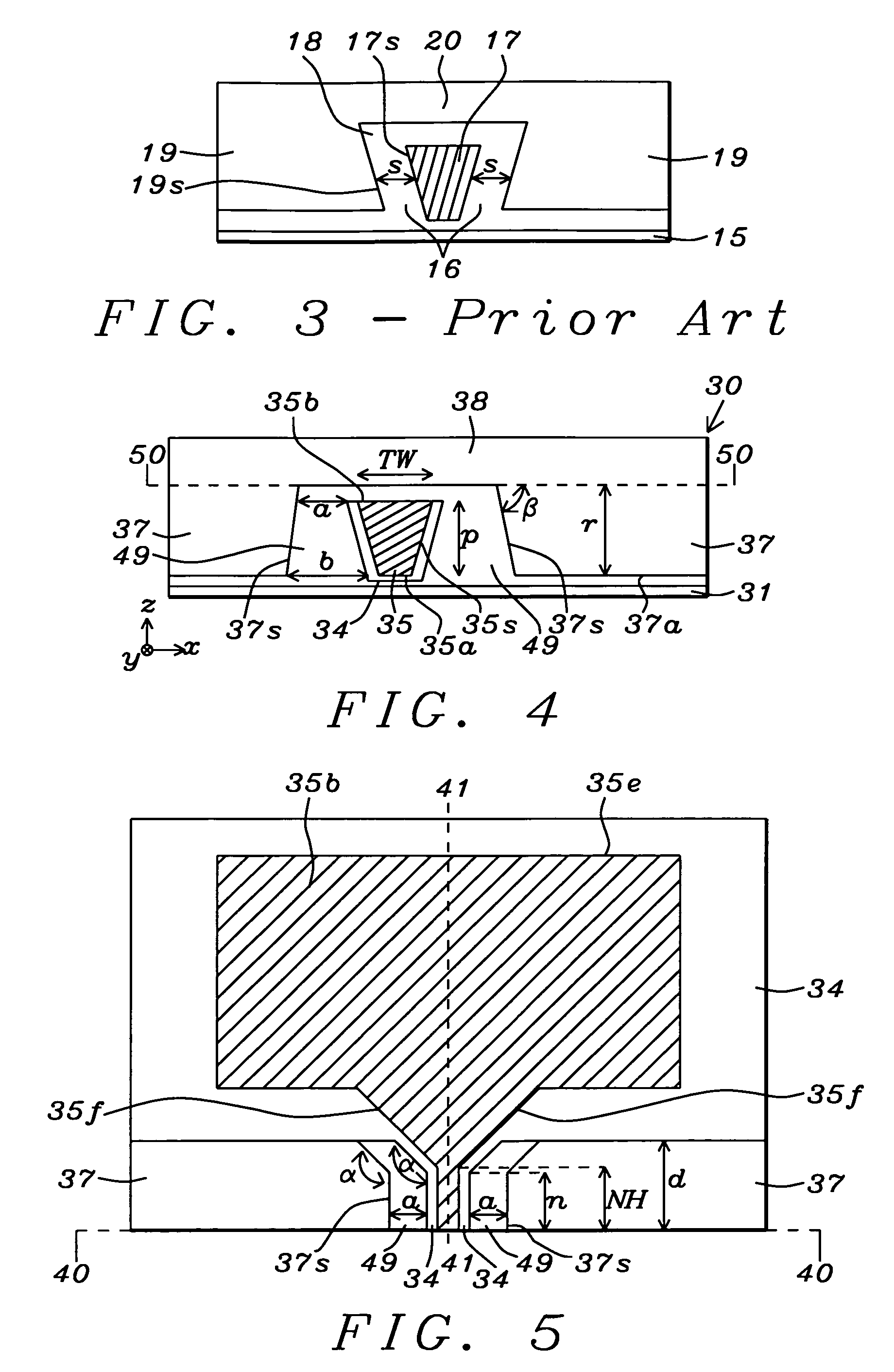 Method to make an integrated side shield PMR head with non conformal side gap