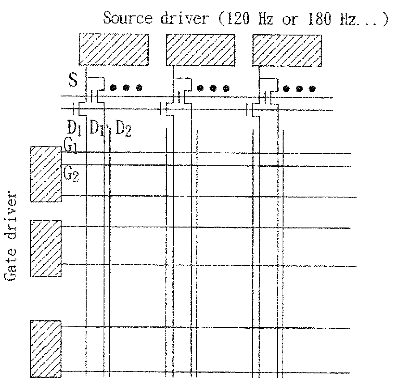 Driving Device for Quickly Changing the Gray Level of the Liquid Crystal Display and its Driving Method