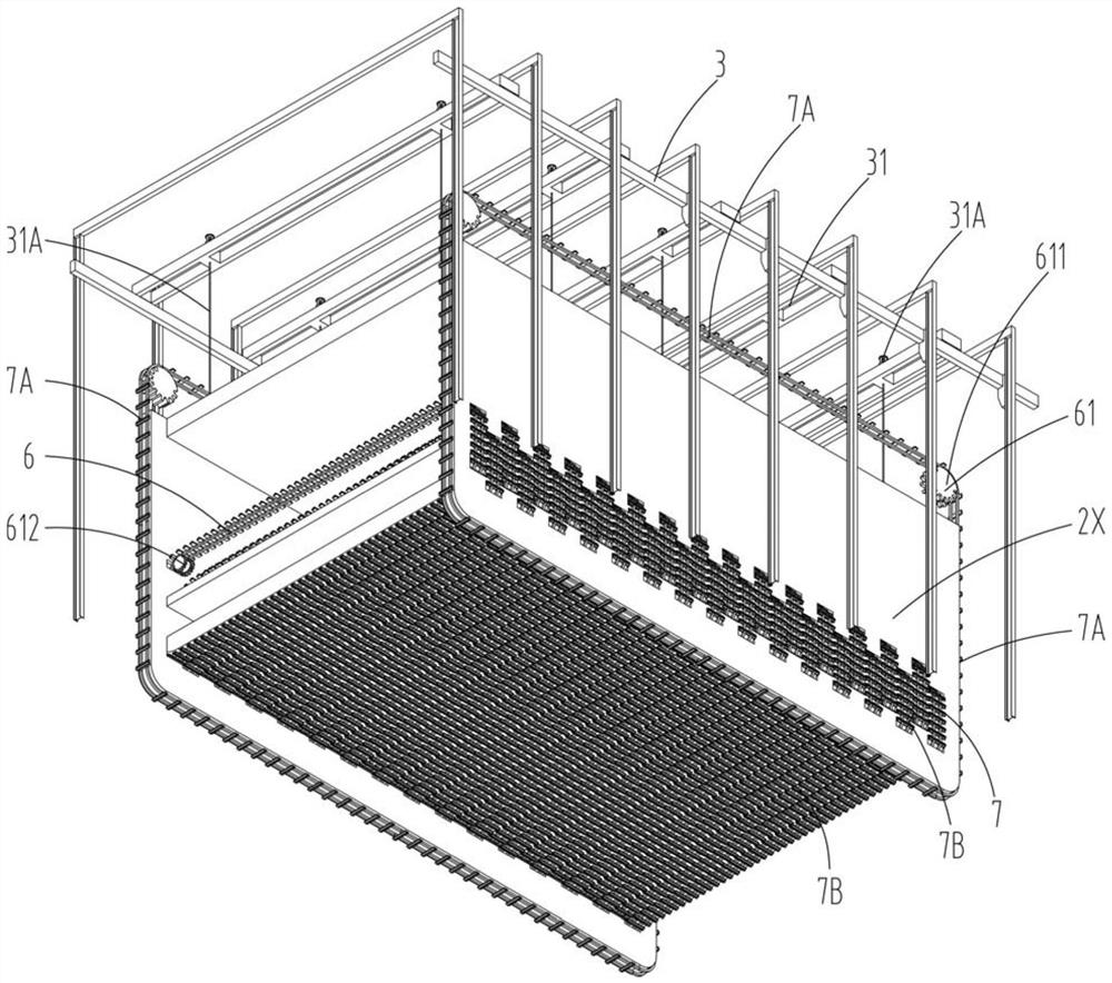 Sinking construction device for fabricated underground building