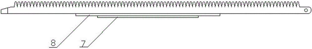 Clamping device for hairy crab nondestructive testing