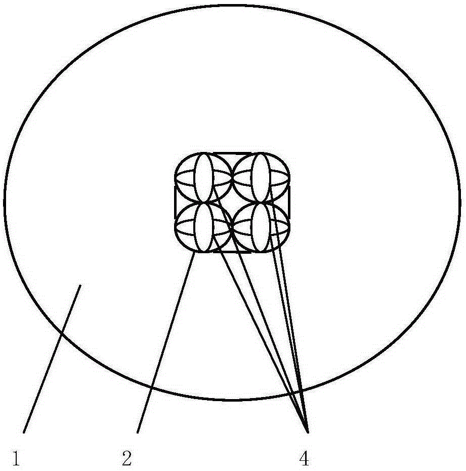 Parachute with aircraft