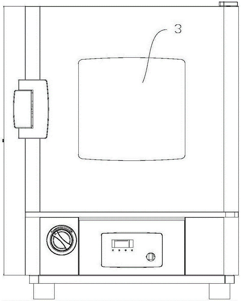 Dry constant temperature test chamber