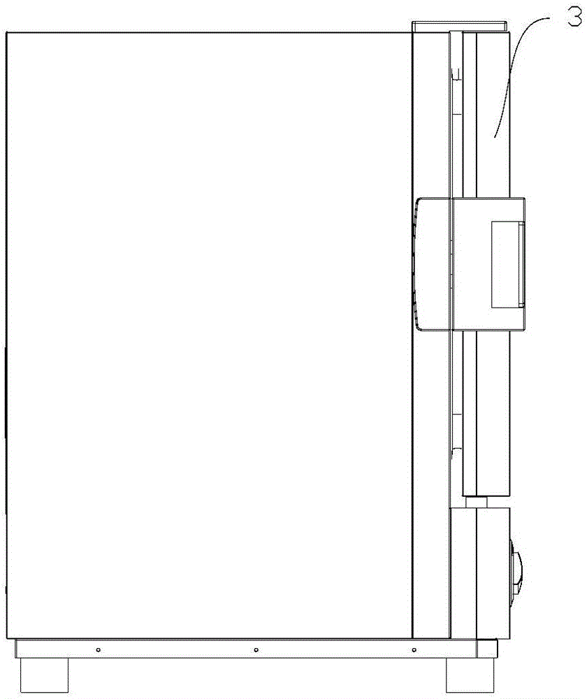 Dry constant temperature test chamber