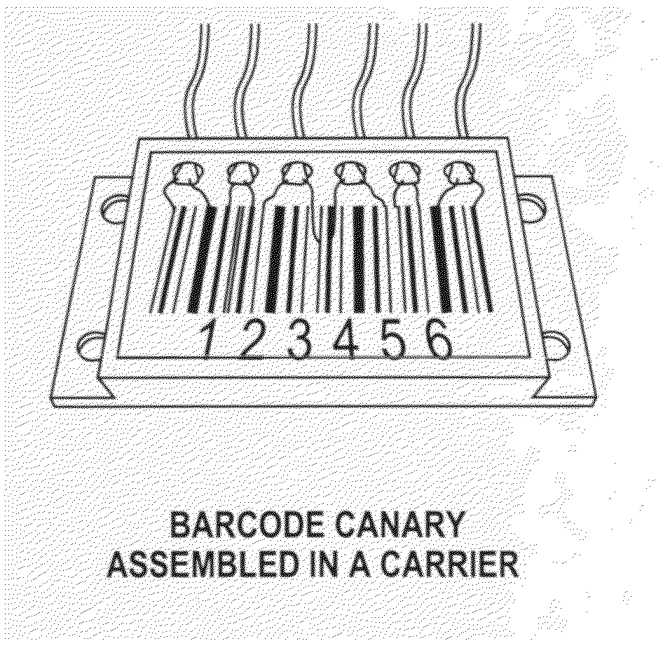 MEMS barcode device for monitoring medical systems at point of care