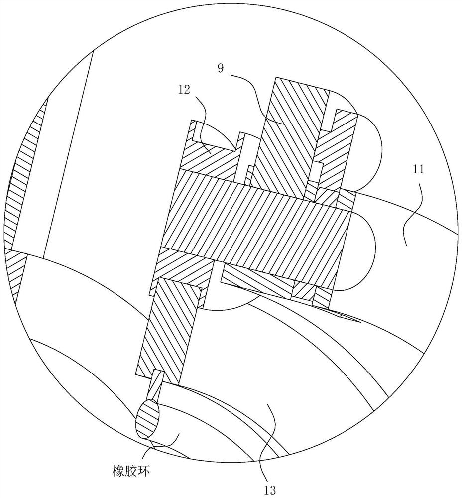 Self-service binding device for medical care clean dressing change