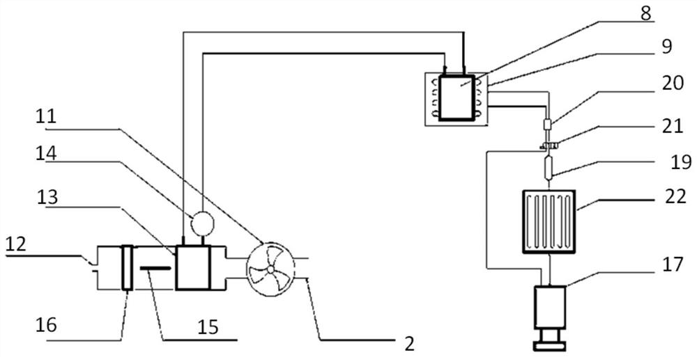 Passenger transport vehicle anti-virus transmission fresh air system and air conditioning system