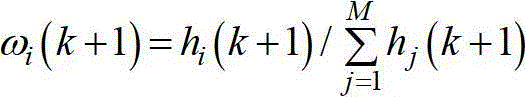 Feedback weight fusion method based on track quality