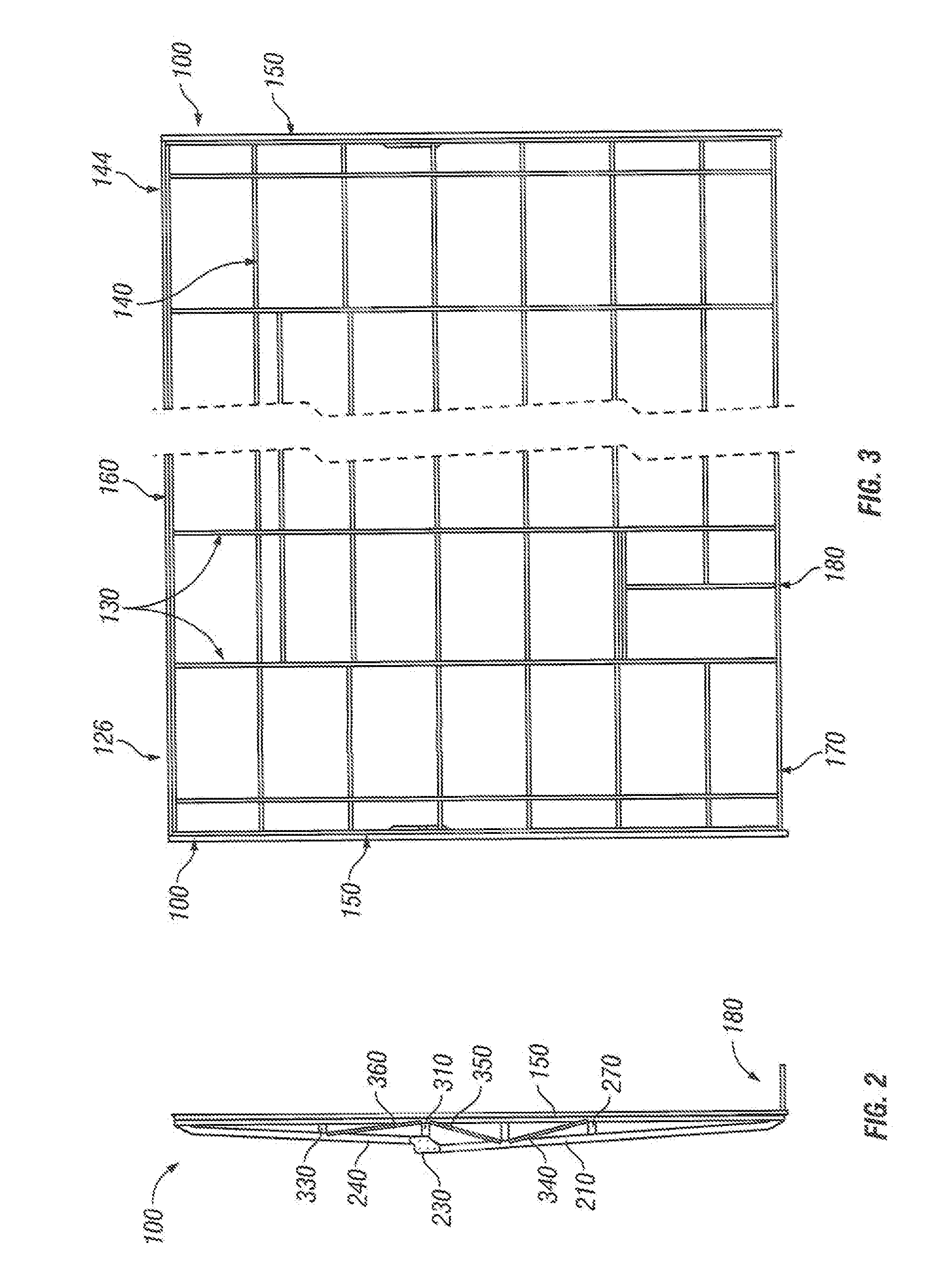 Support Truss for Hinged Overhead Door