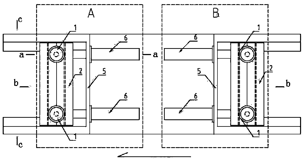 Full-automatic hydraulic conveying belt clamping and traction equipment