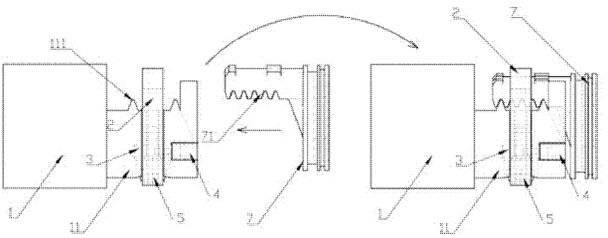 Special clamp for transmission piston die-casting part of rack