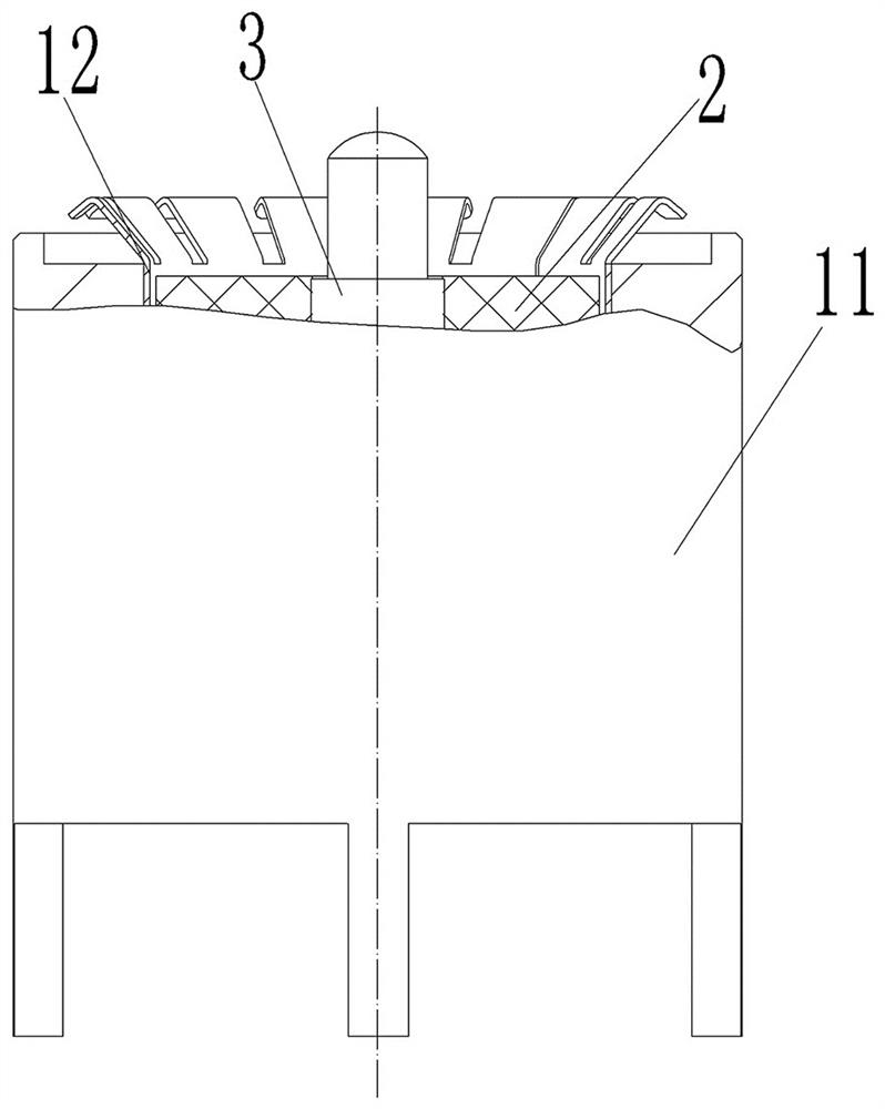 A kind of coaxial connector and connector assembly