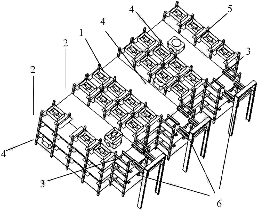 Intelligent logistics picking storage system and method