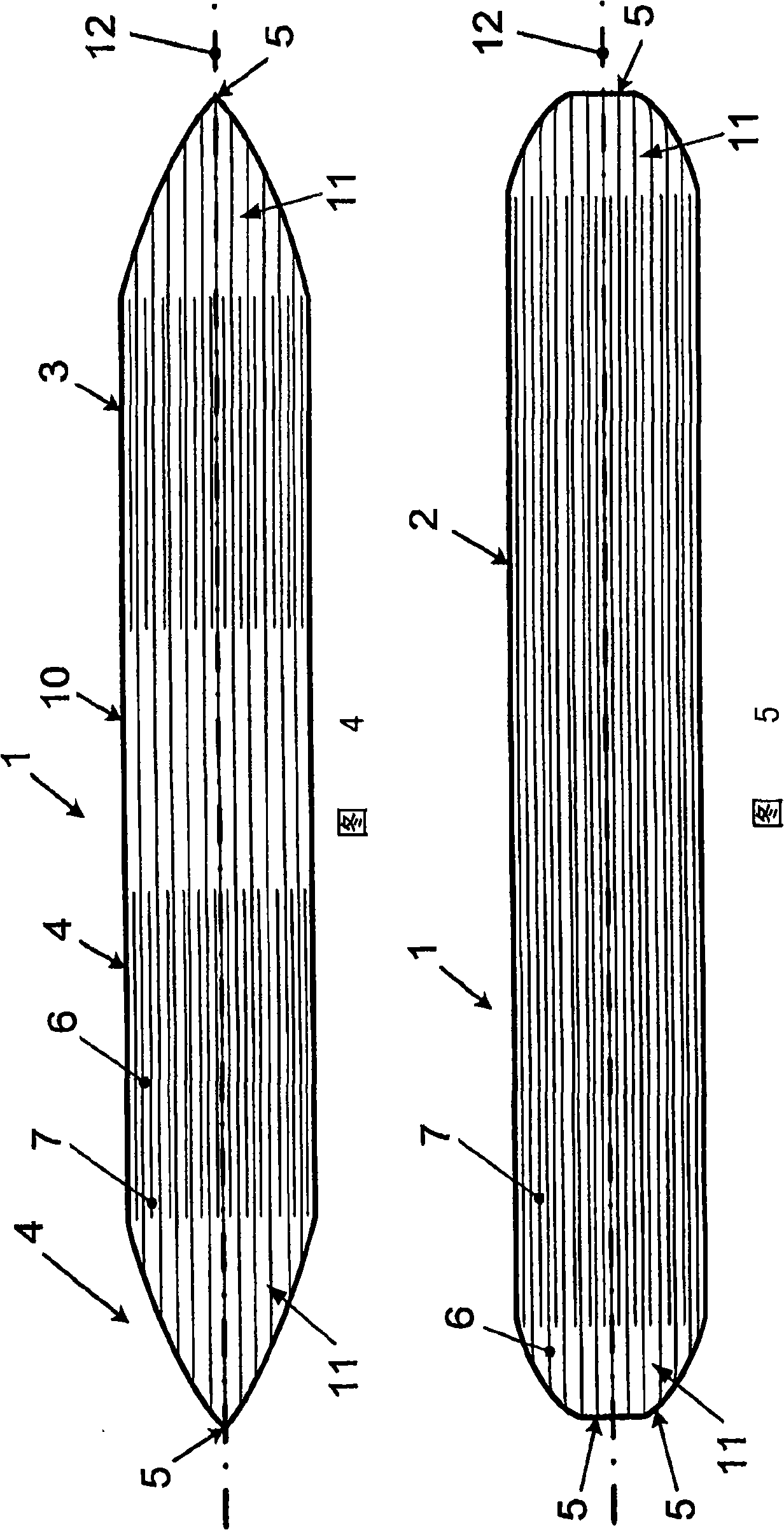 Leaf spring consisting of a fibre-composite material