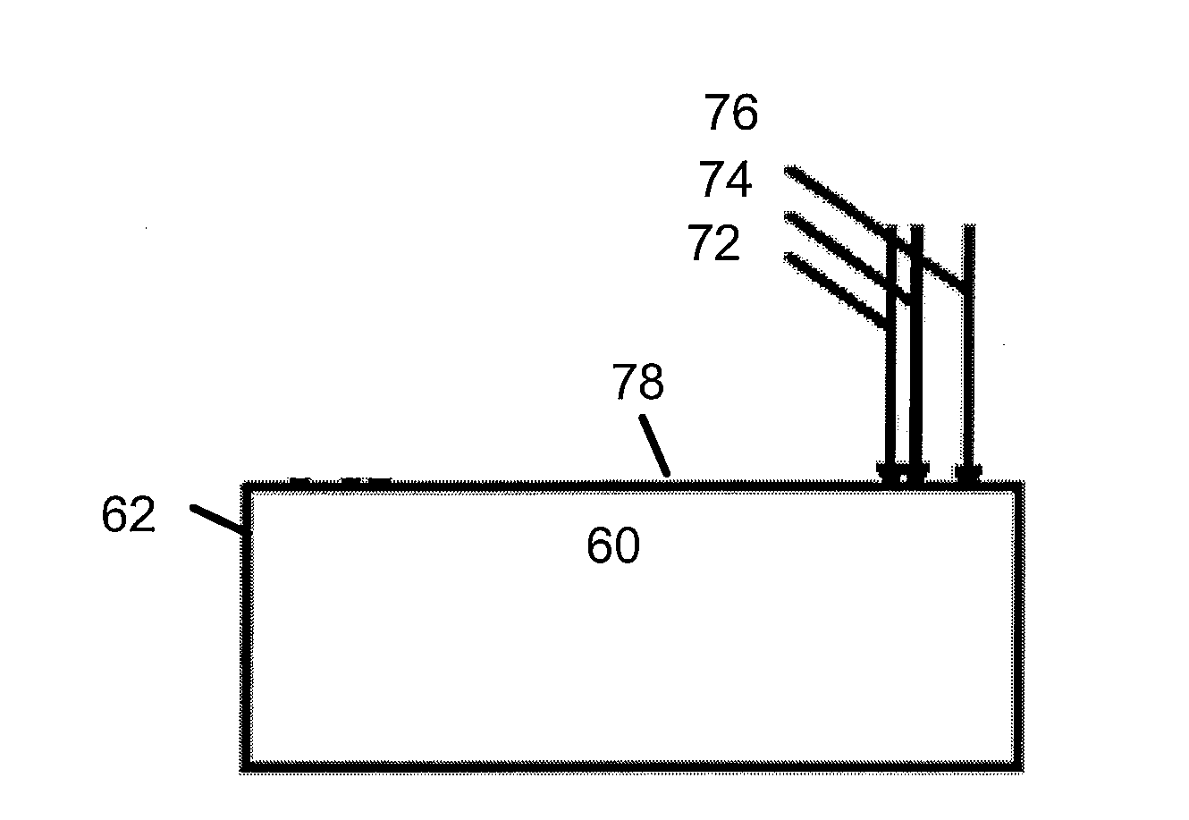 Method for laser processing glass with a chamfered edge