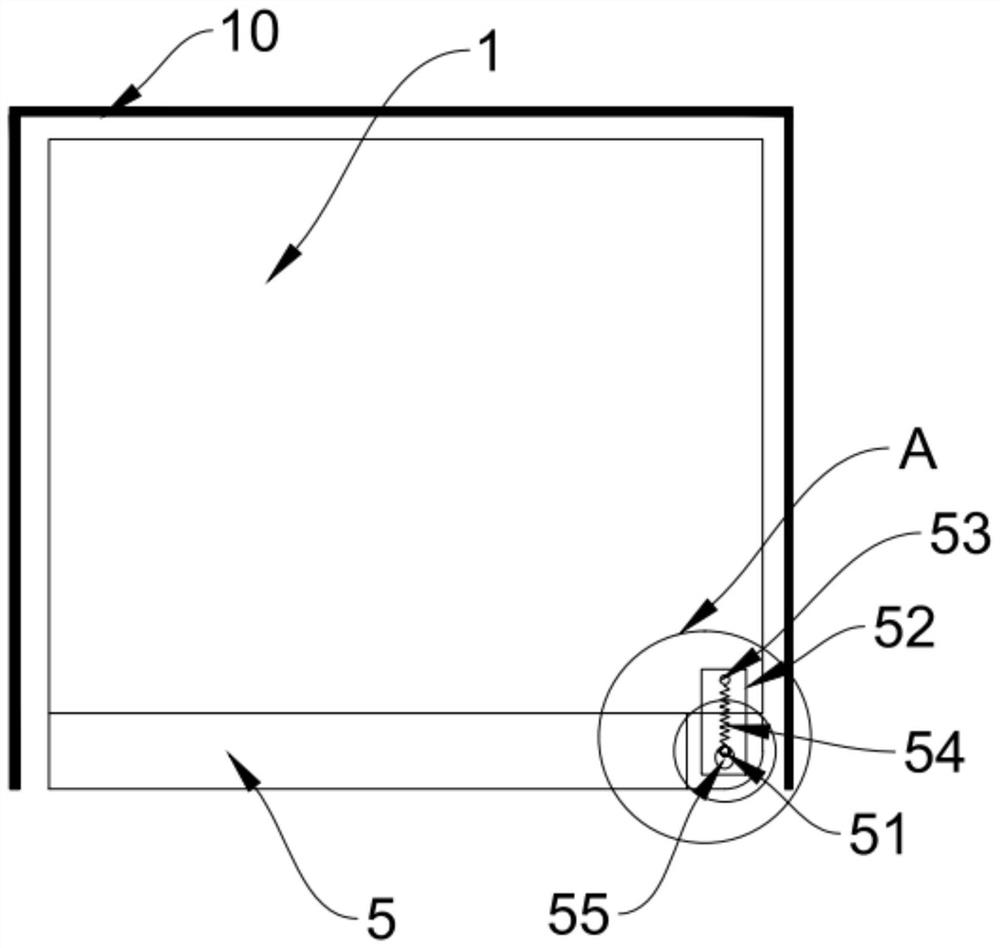 A single-door refrigerator