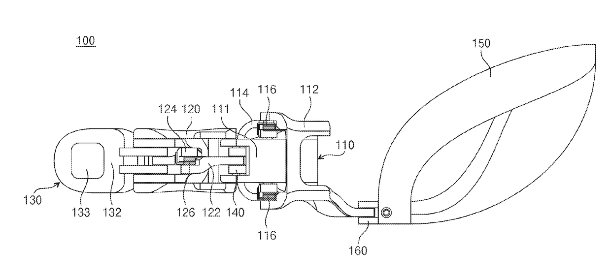 Adaptive robotic finger prosthesis for grasping arbitrary object shape