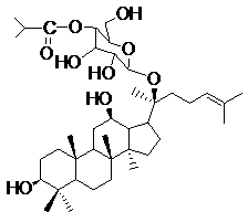 Synthetic method for improving ginsenoside M1 and iso-butyryl chloride mono-esterification selectivity