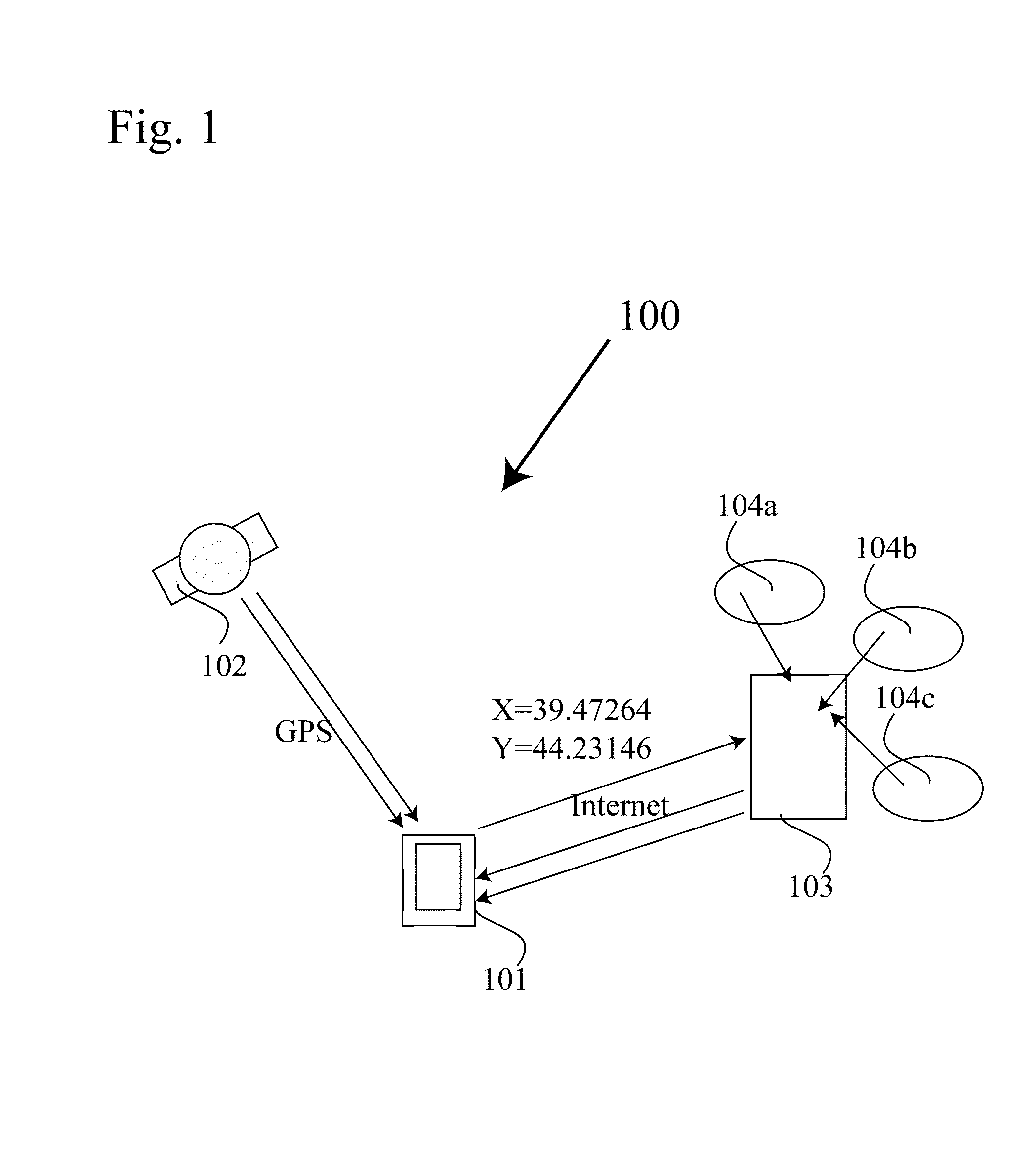 Location specific translation and search service system