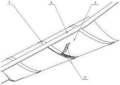 Static test loading method for long straight wings of small unmanned air vehicle