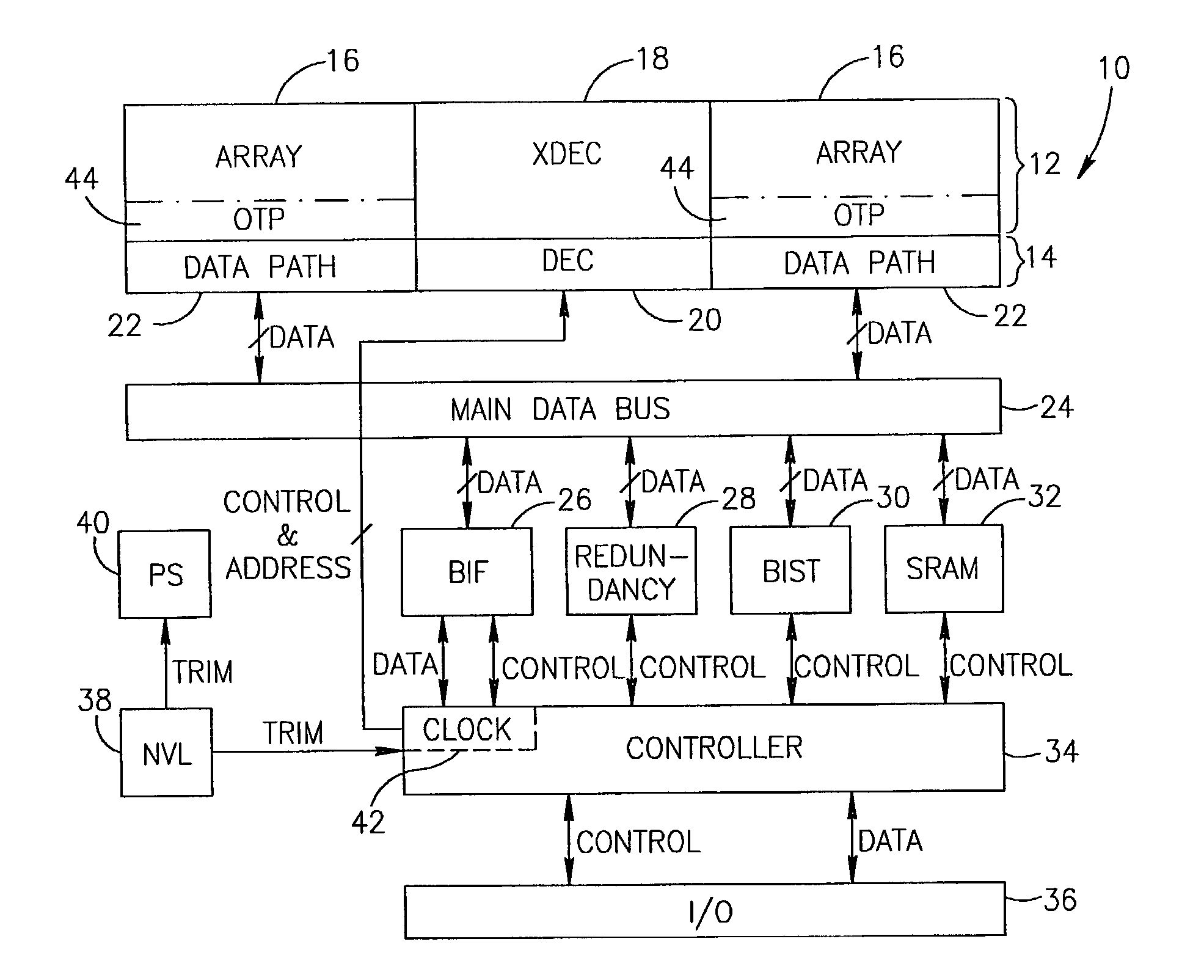 Mass storage device architecture and operation