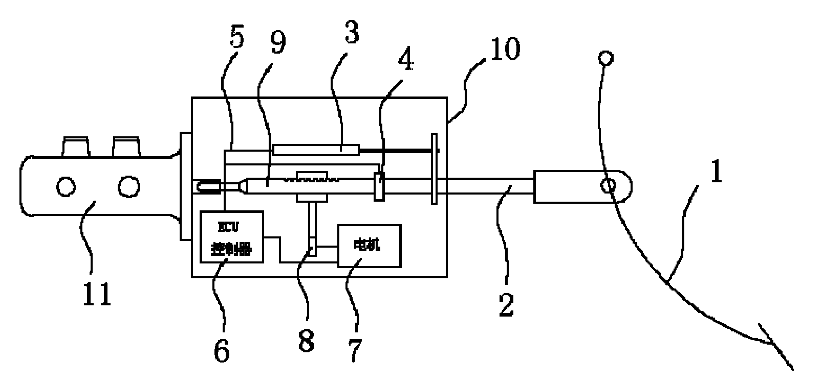 Electric power assisting device of braking system and running method of electric power assisting device