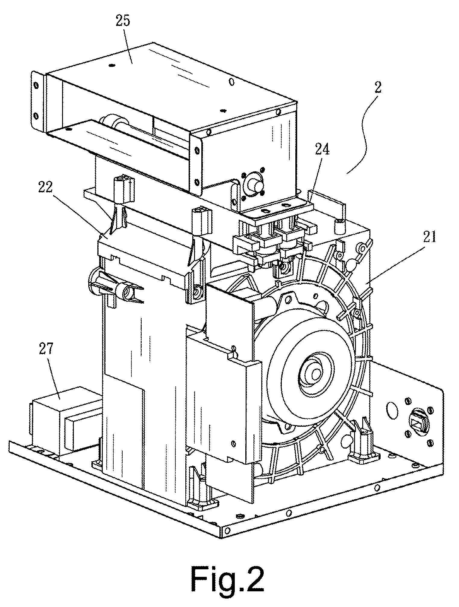 Fan heater with humidifier