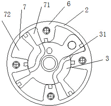 Oil duct of novel camshaft phase regulator