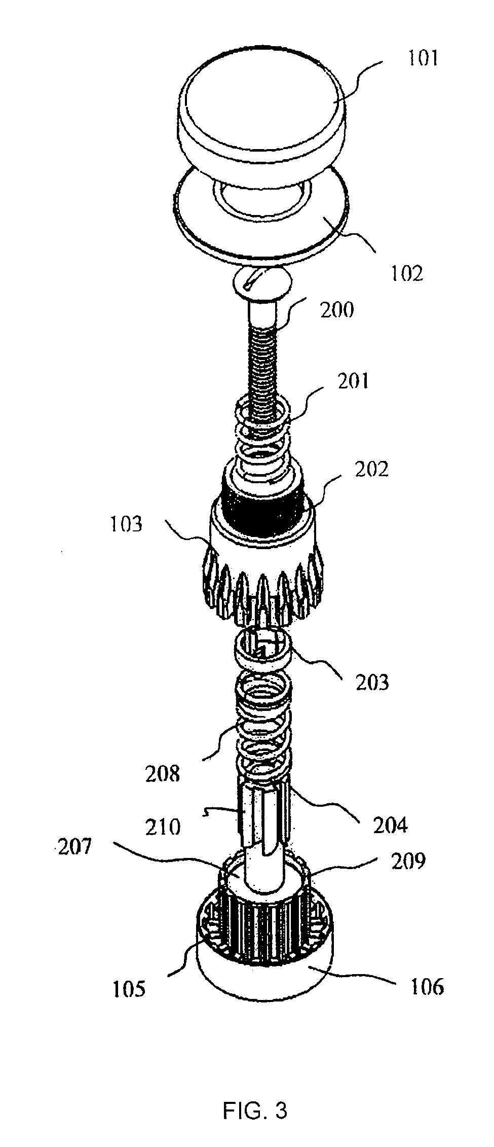 Manually Operable Drain Device