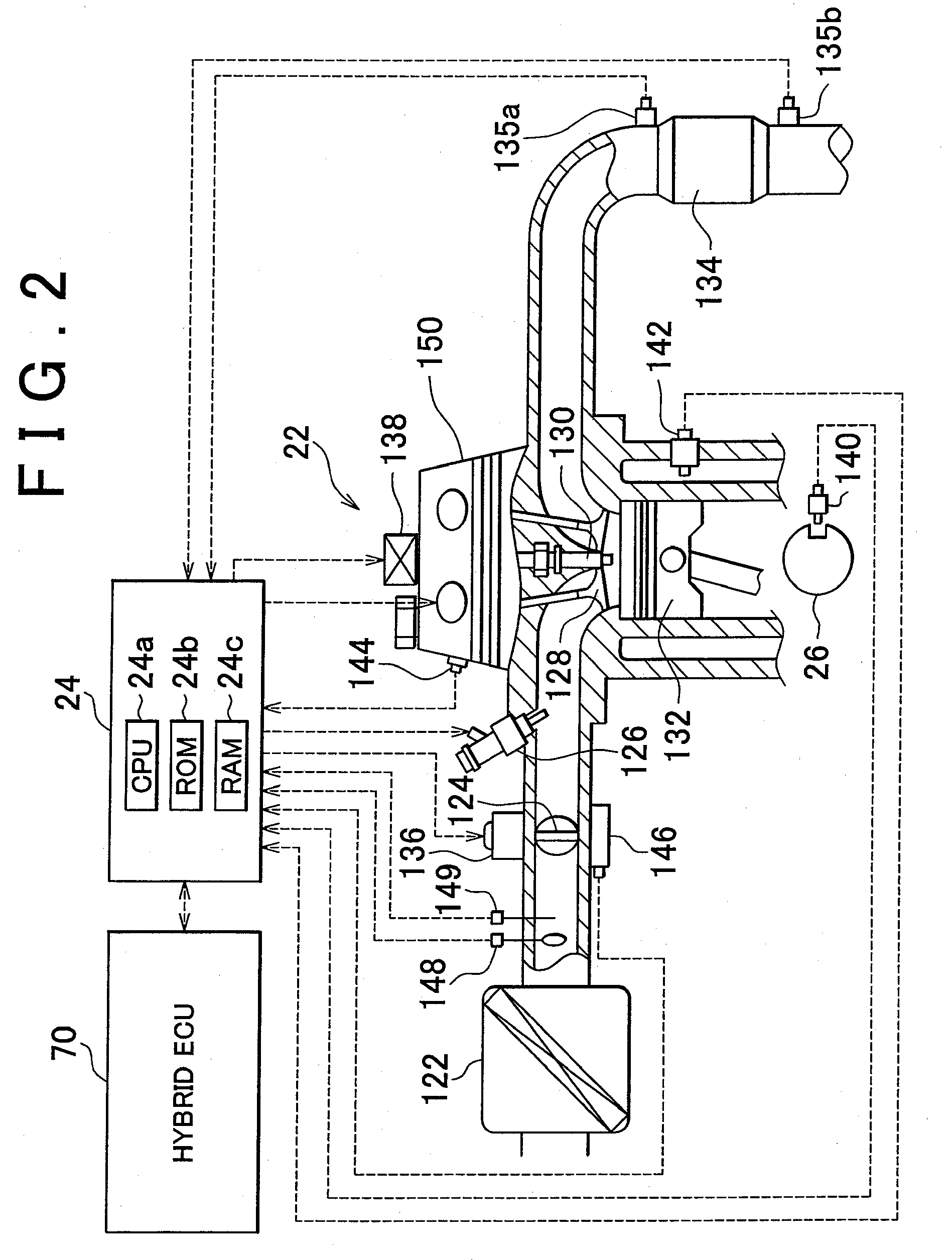 Misfire determination device and method for internal combustion engine, and vehicle including misfire determination device