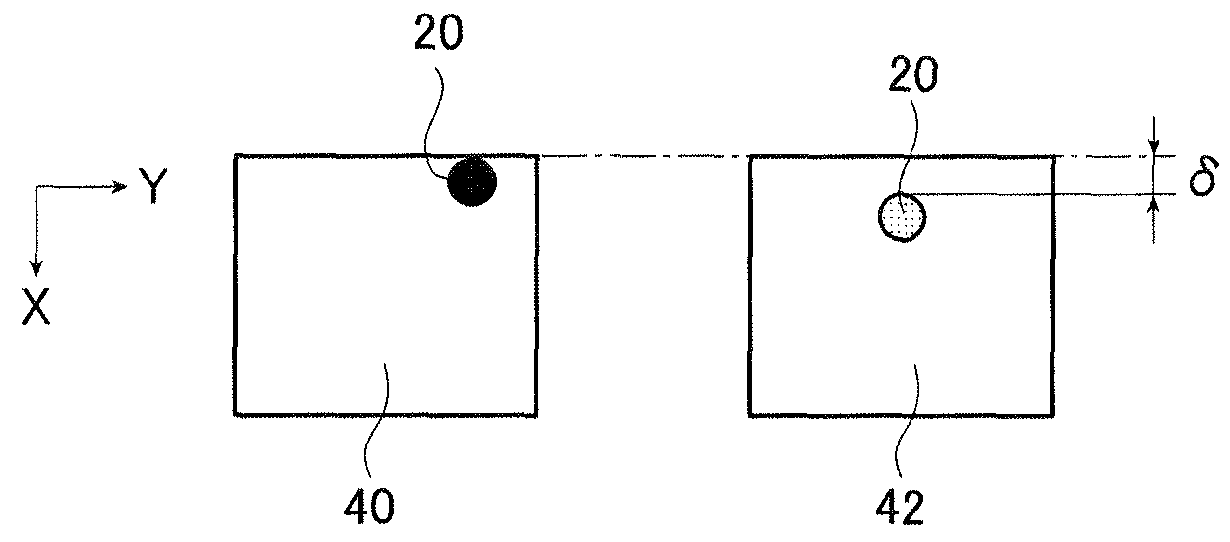 X-ray tomosynthesis imaging device and calibration method of an X-ray tomosynthesis imaging device