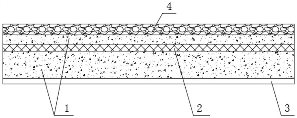 Pre-paved flexible steel concrete type polymer rock waterproof coiled material and structural waterproof material