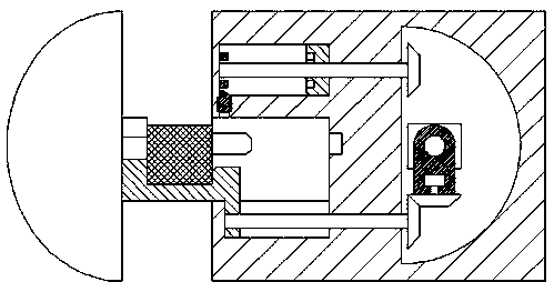 Stable energy-saving lamp structure