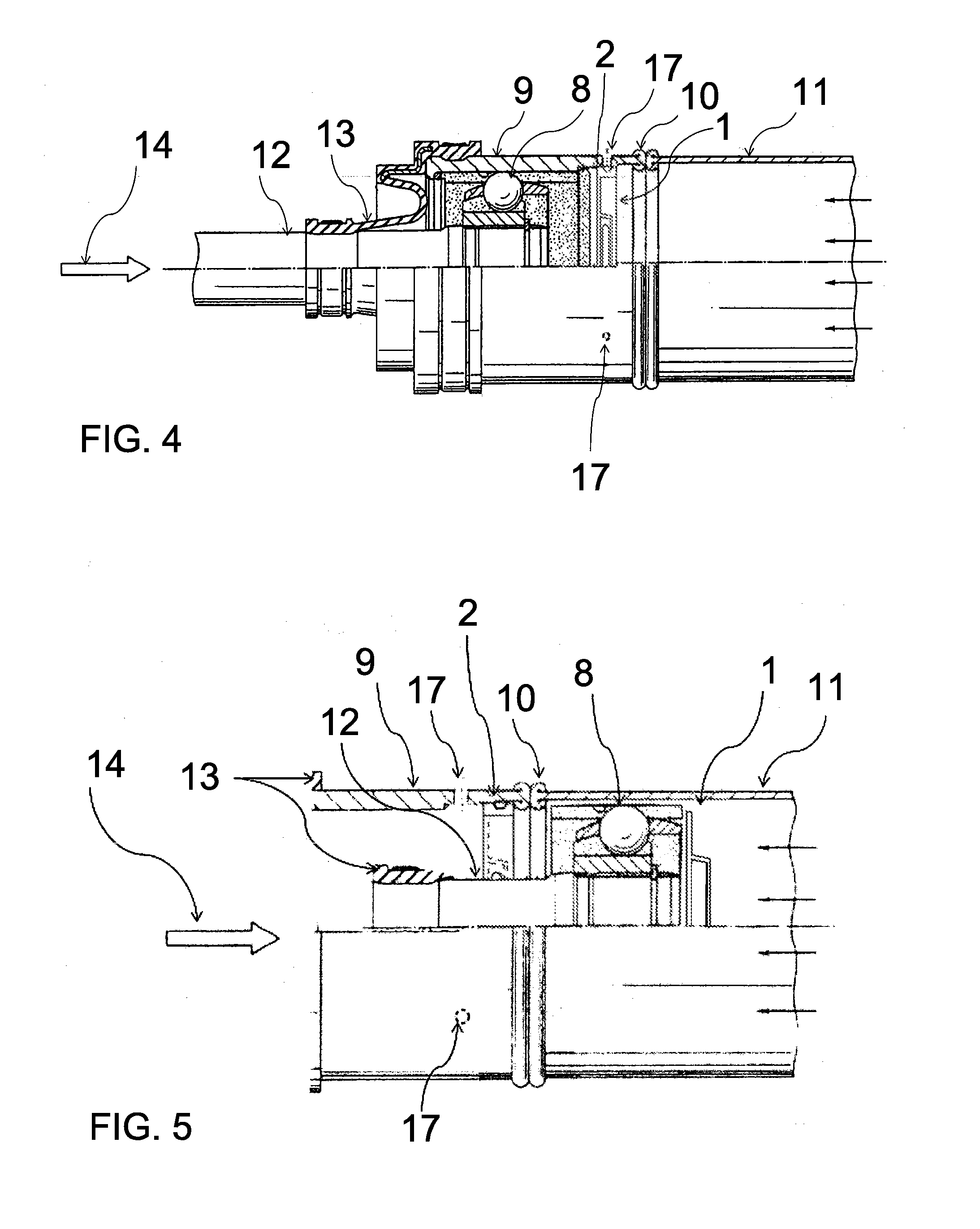 Propeller Shaft Assembly With Grease Retention and Vent Cap