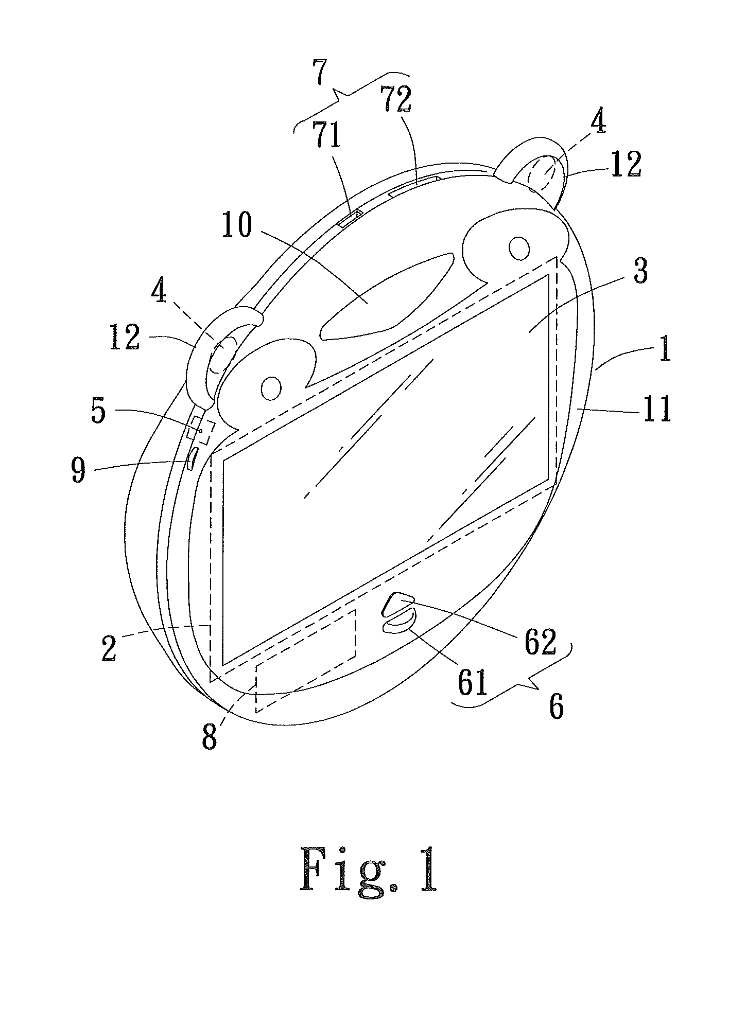 Children's story audio/video playing device