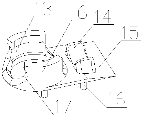 A communication cable wiring device