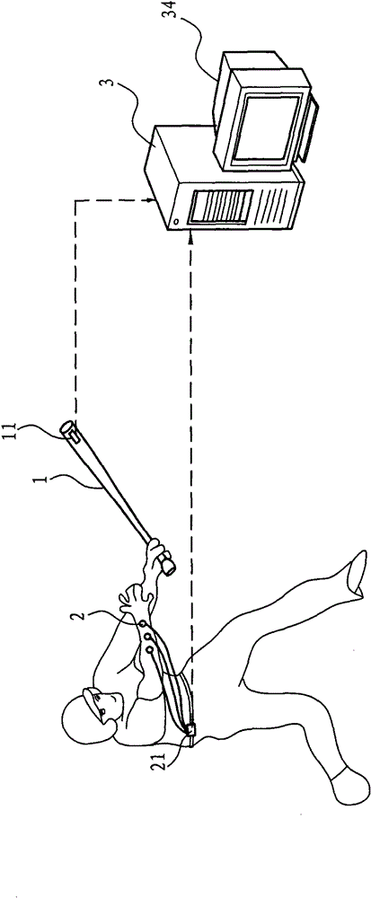 System and method for analyzing muscle energy state of swing action