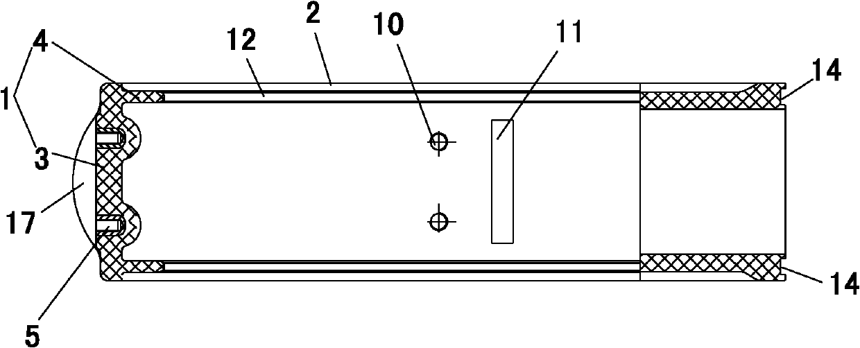 Insulating cover for solid insulating fully sealed switch