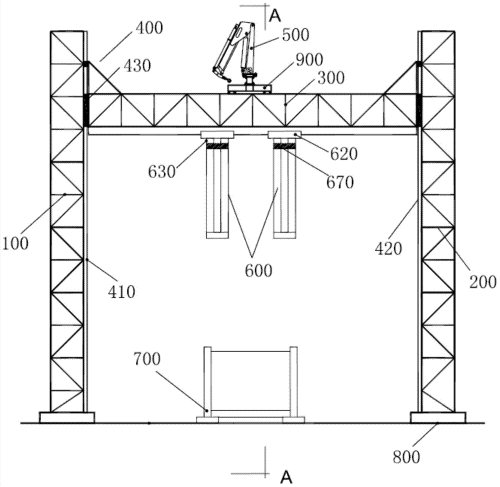 Automatic high-rise wall plate hoisting system