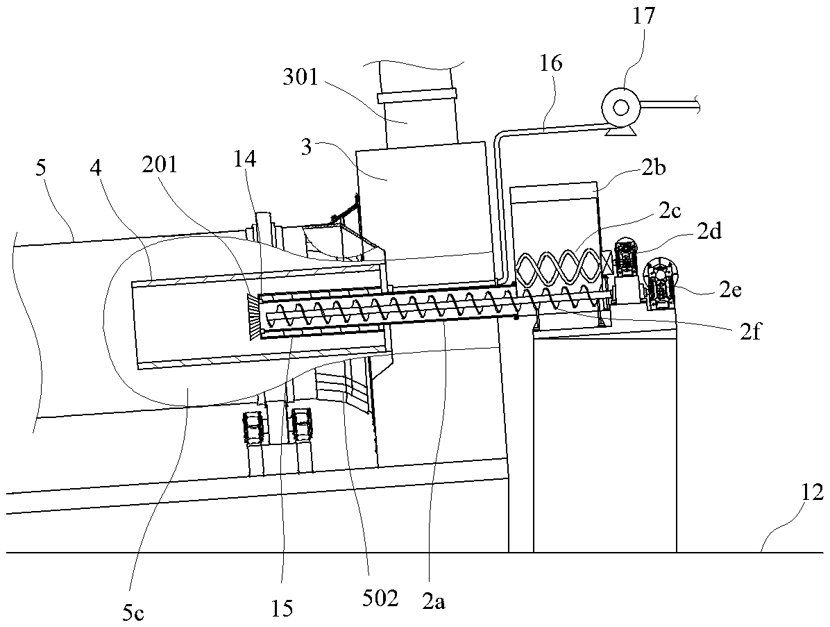 A kind of pyrolysis incineration equipment