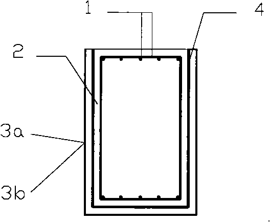 Reinforced concrete precast member containing steel plate