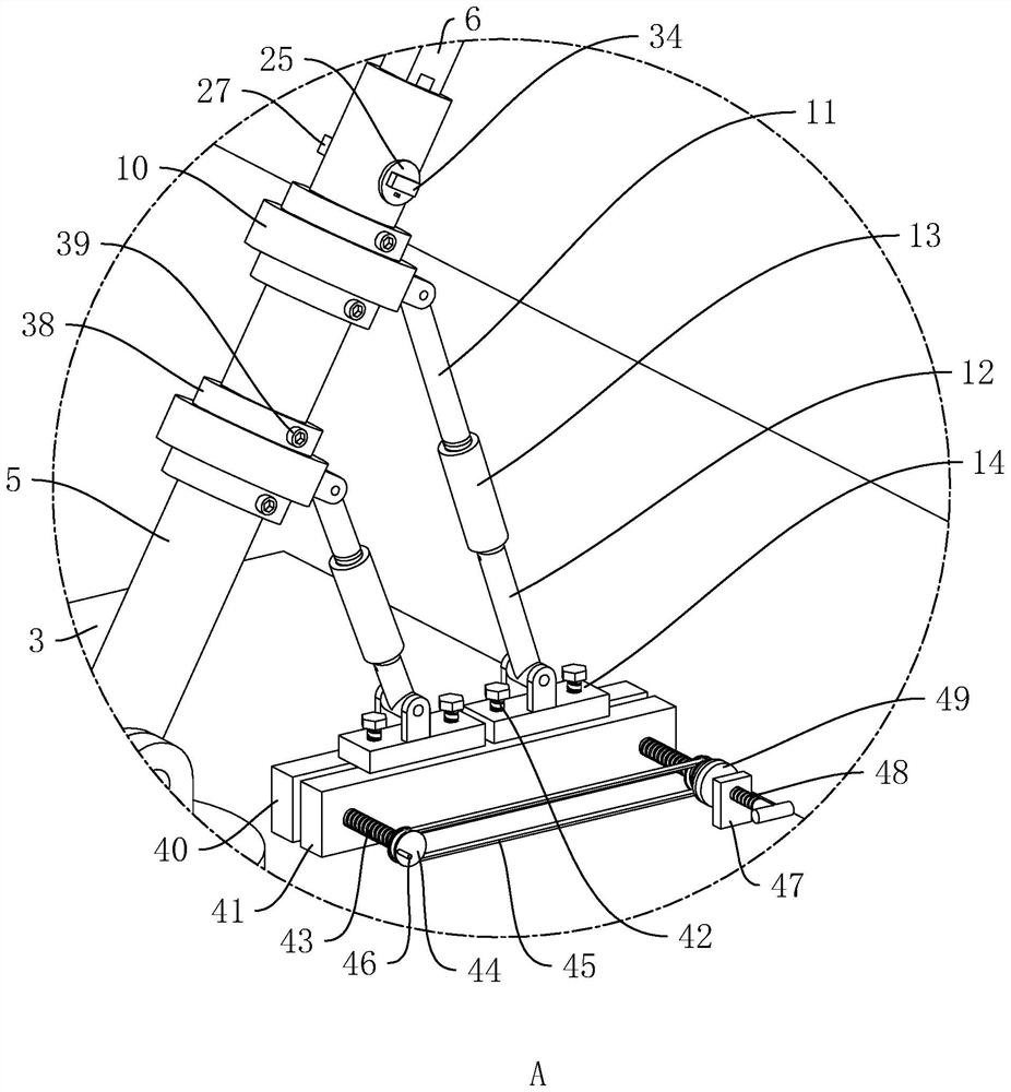 Fabricated supporting system for medical building