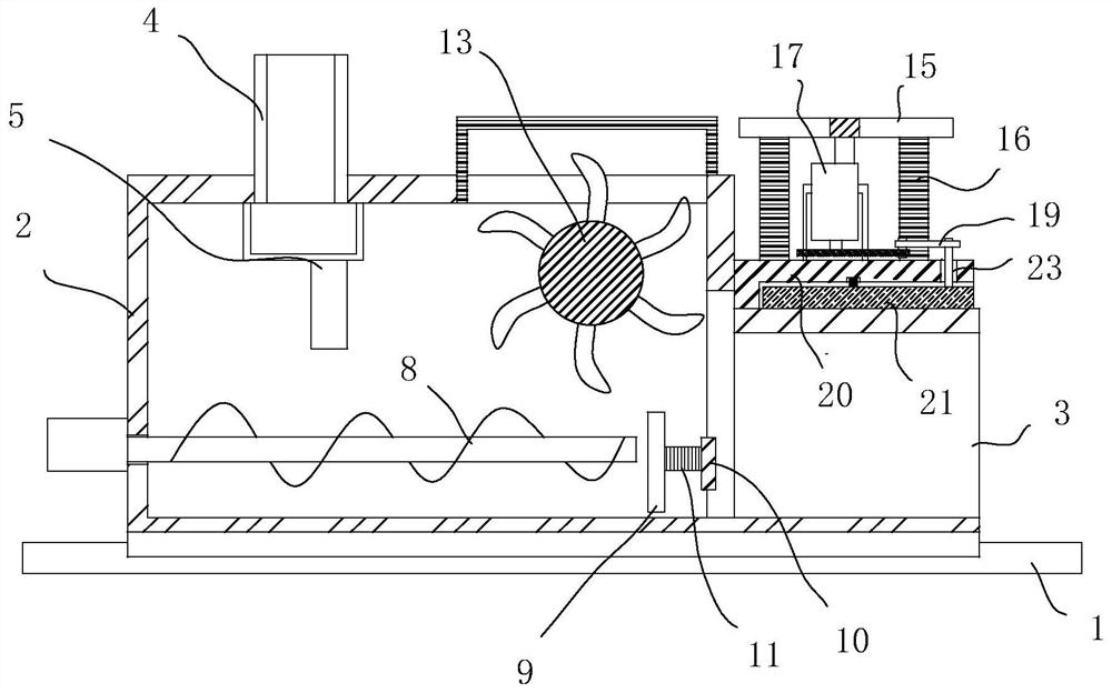 A building formwork manufacturing device