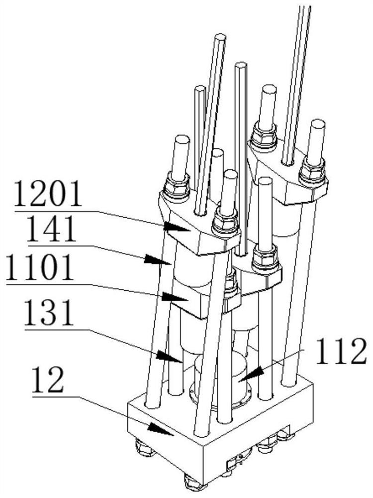 A connection structure, a fixed structure, a new main cable system and a construction method for replacing the main cable of a suspension bridge