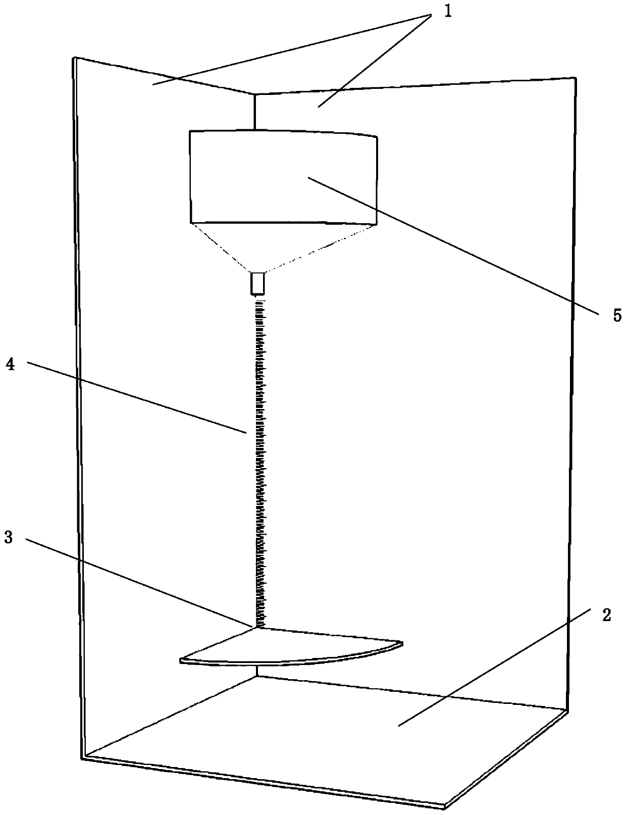 A method of using a quantitative determination device for the saturated surface dry state of fine aggregates