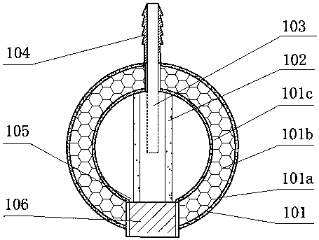 Portable field clean water dispensing device